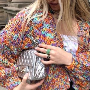 Super Chunky Colorful Cardigan